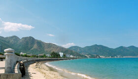 Beach of Nha Trang Khanh Hoa Province
